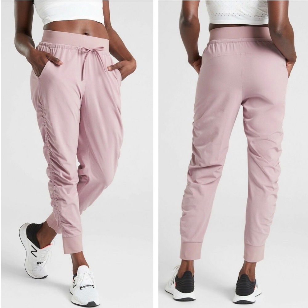 Athleta Attitude Pants In Sugarplum Mauve Size 4 New Without Tags
